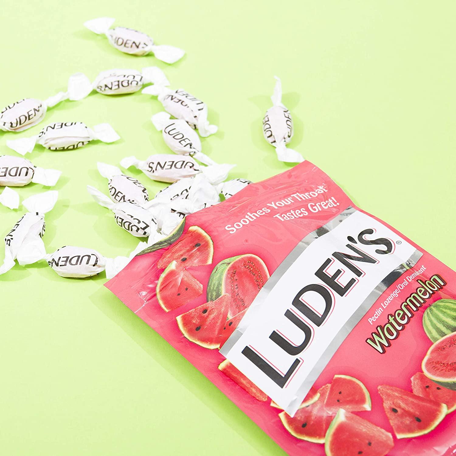 Shop Luden's Pectin Watermelon Throat Drops 25 Oral Demulcents for