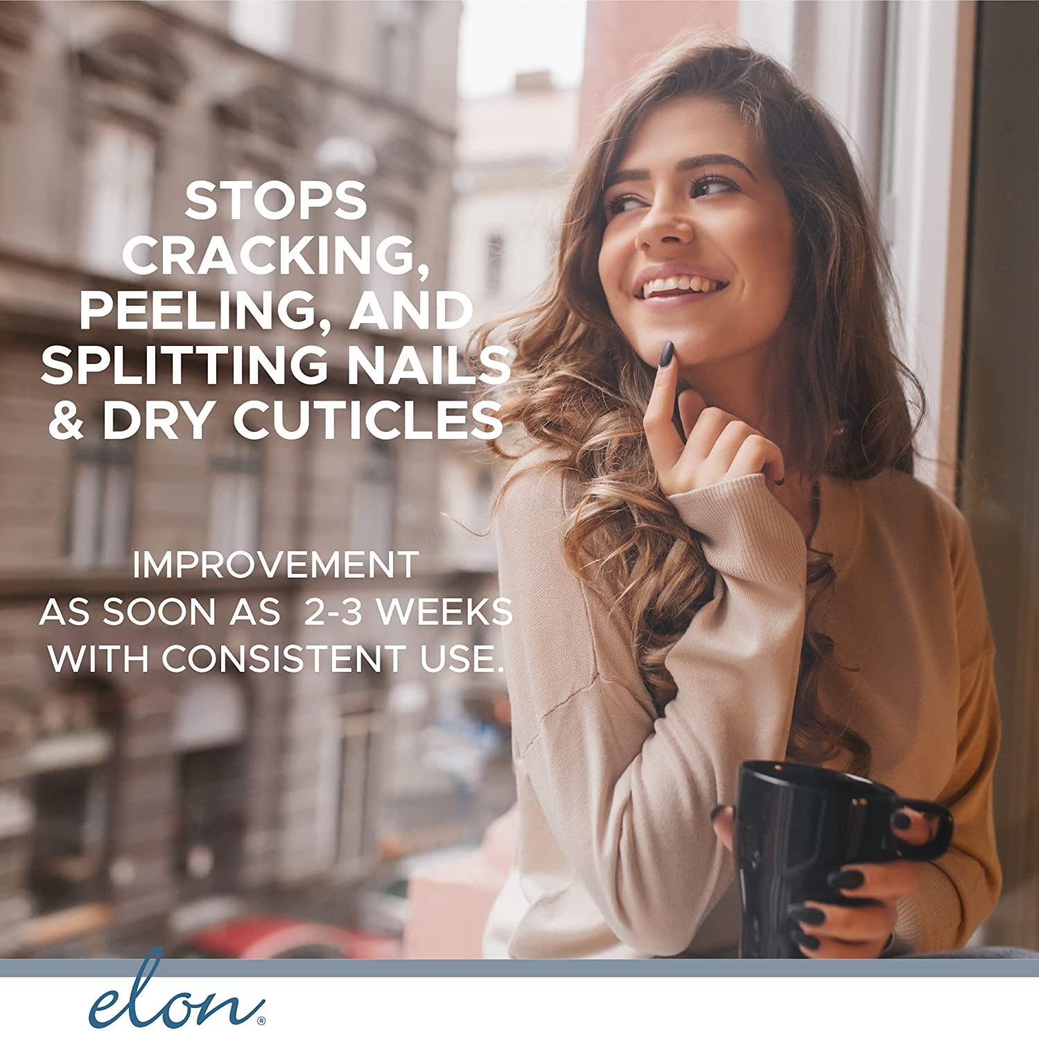 Elon LanolinRich Nail Conditioner, Strengthens Nails & Protects