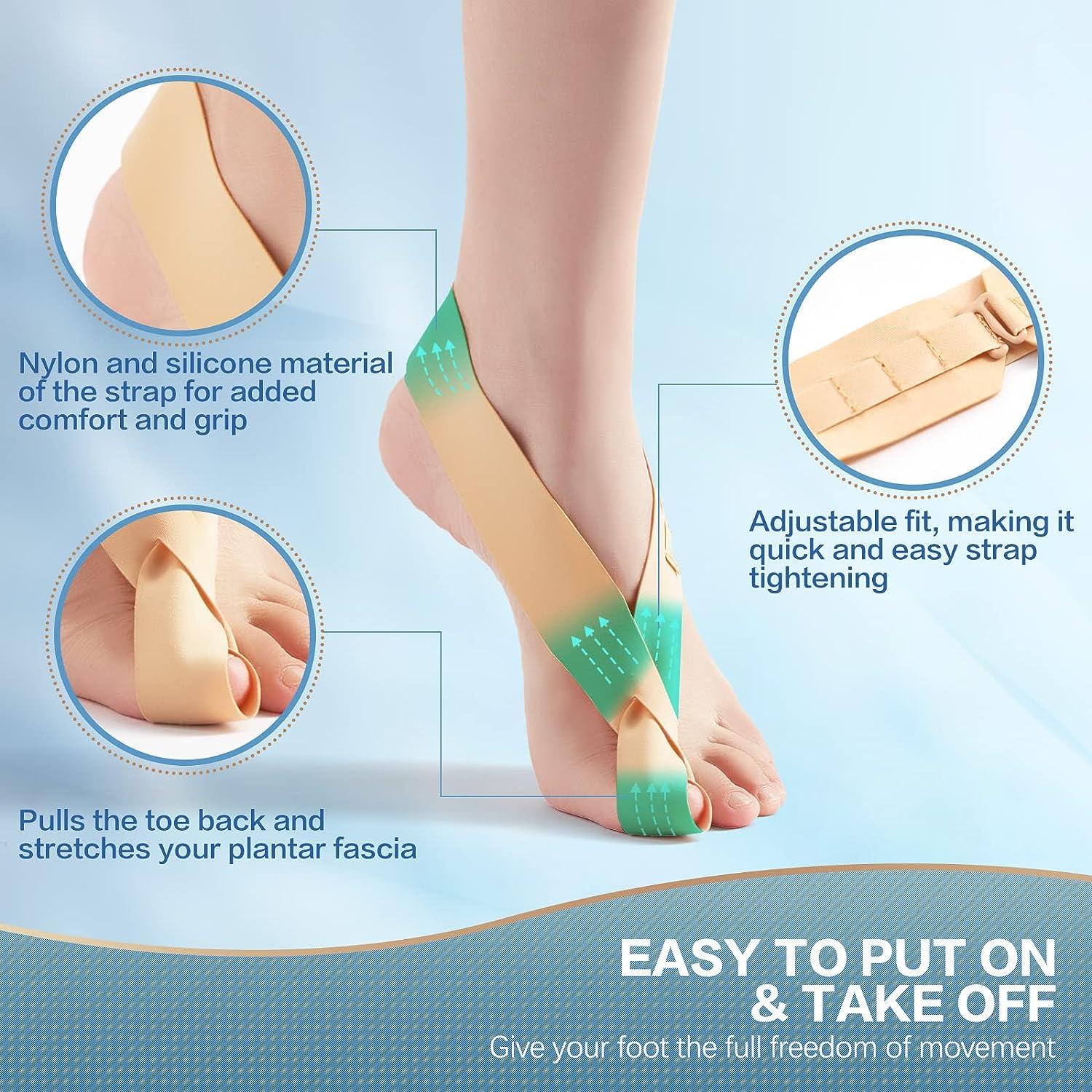 Adjustable Plantar Fasciitis Night Splint for Men and Women