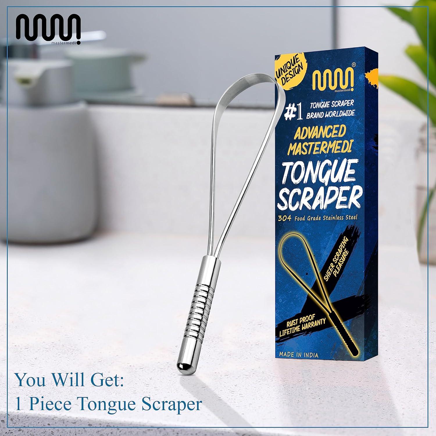MasterMedi Tongue Scraper - Thumbnail 2