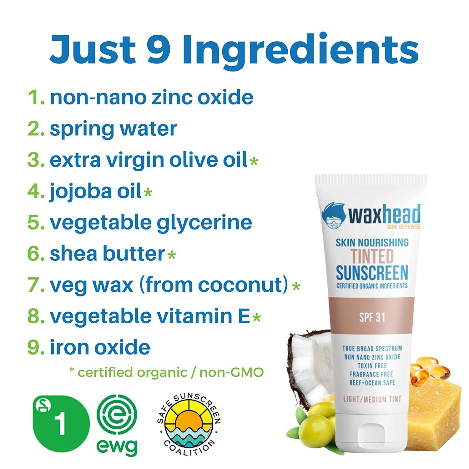 iron oxide and zinc oxide sunscreen