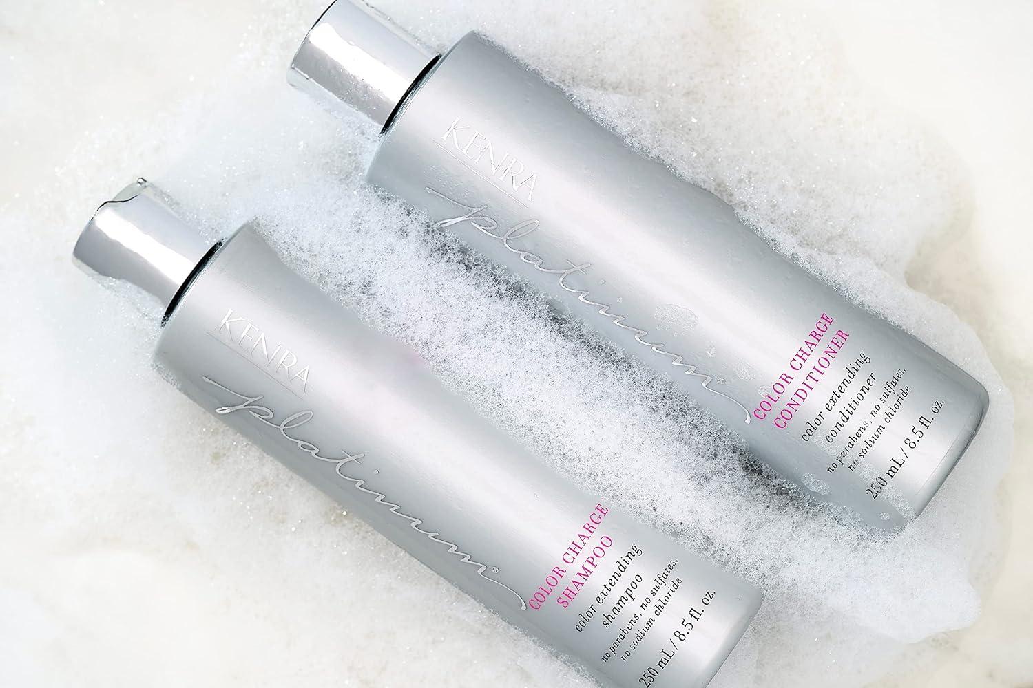 Kenra Platinum Color Charge Shampoo/Conditioner Set | Color Extending ...