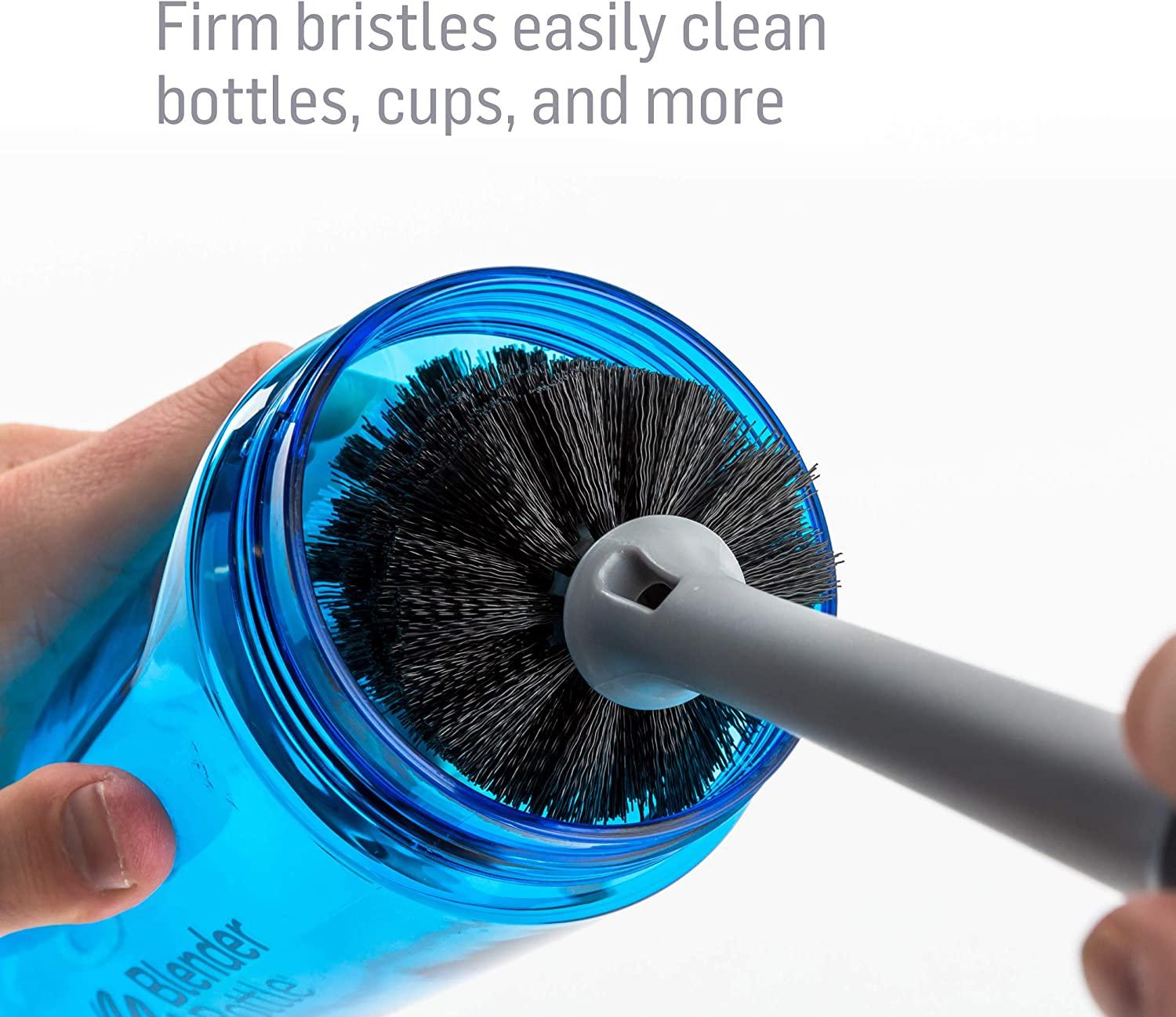 BlenderBottle 2in1 Shaker Bottle and Straw Cleaning Brush, 2 Pack 2Pack