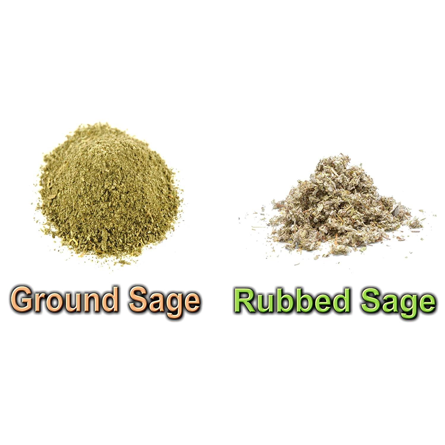 Sage, Ground, Size: 1 oz