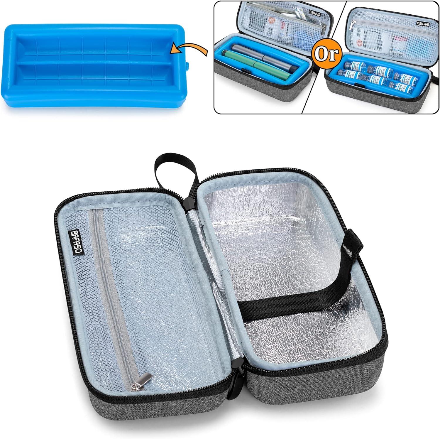 CareVego Hard Case Eva Insulin Cooling Bag with 3 Reusable Ice Cold Pack  Price in India - Buy CareVego Hard Case Eva Insulin Cooling Bag with 3  Reusable Ice Cold Pack online