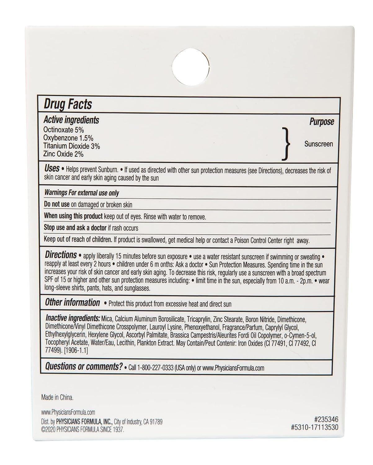 Physicians Formula Natural Defense Setting Powder Face & Finishing