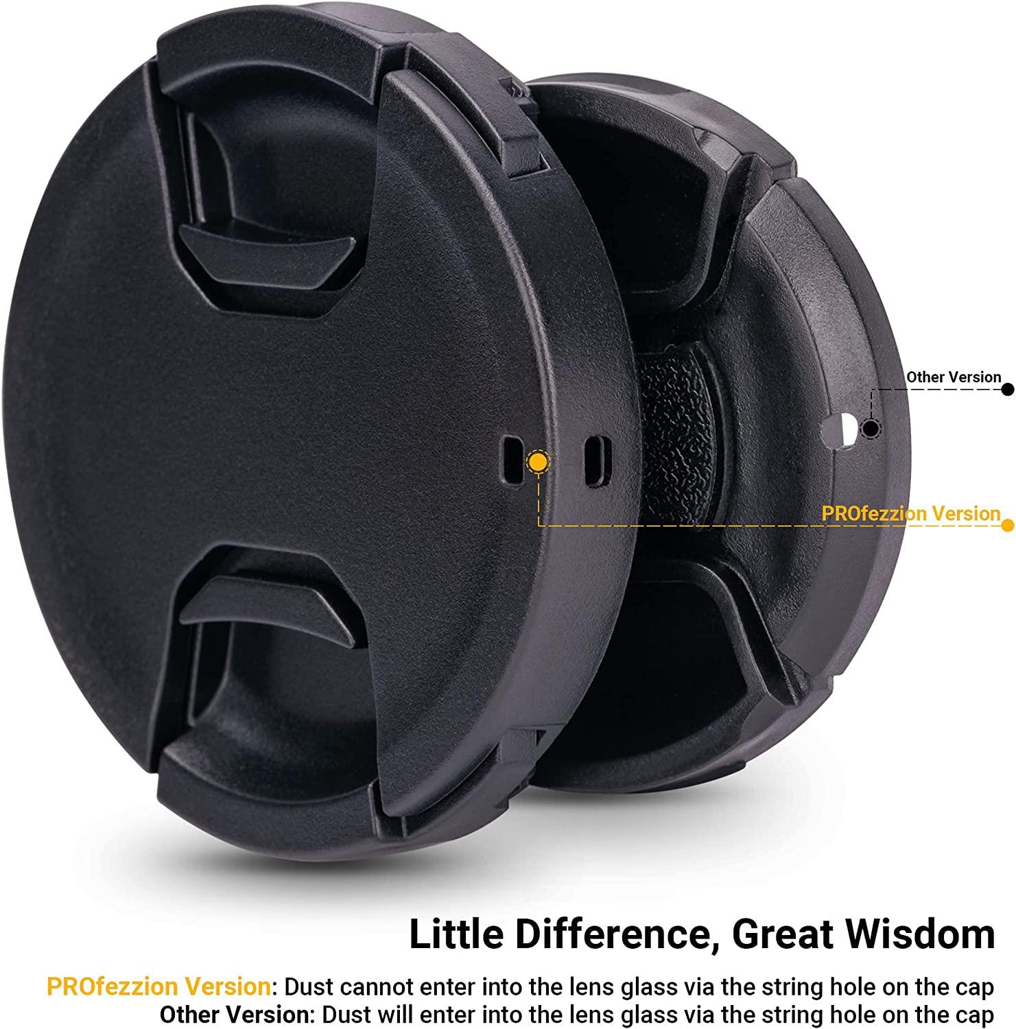 62 Mm Lens Cap Sony 49mm Front Lens Cap ALCF49S,Black ALCF49S