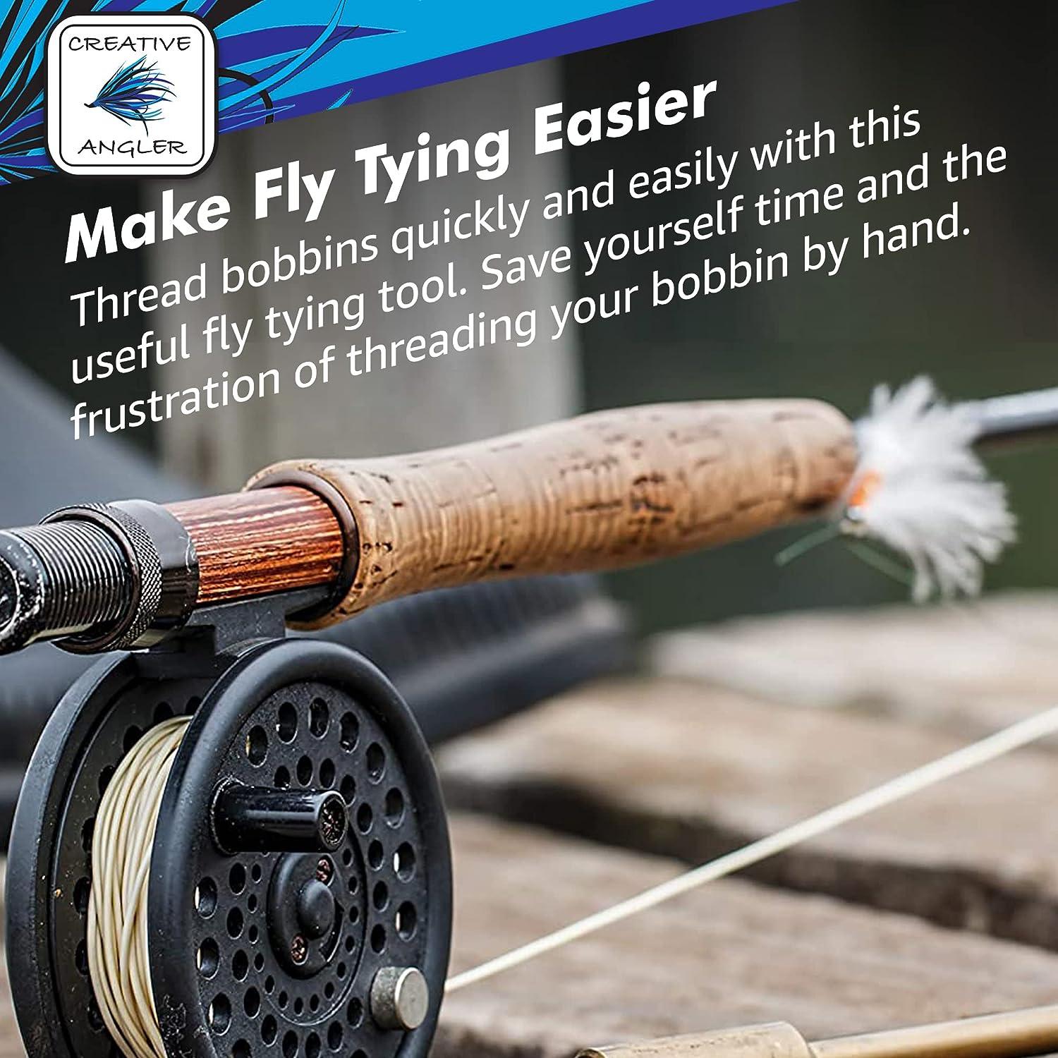 Creative Angler Fly Fishing Tying Bobbin and Wire Threader, Thread