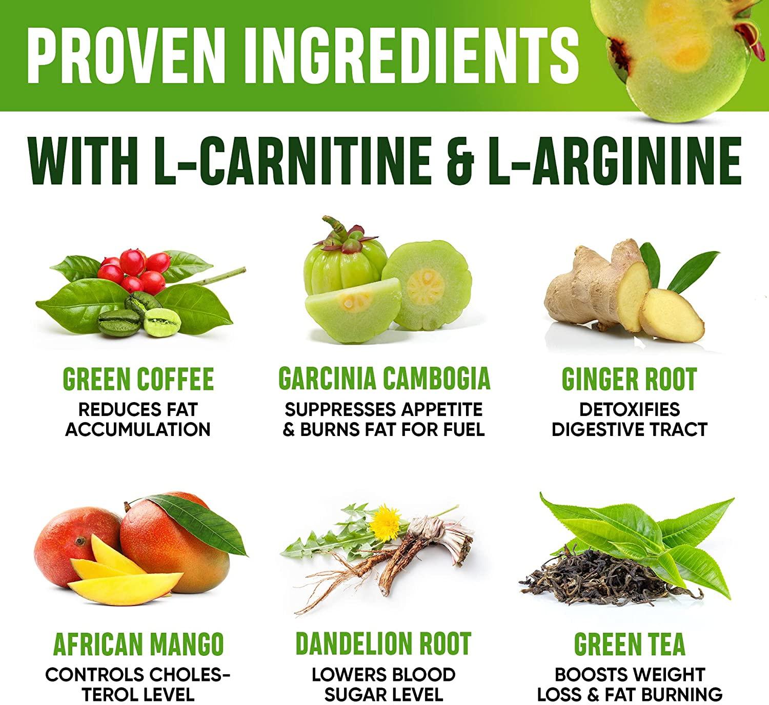 Weight Loss Drops LArginine & LGlutamine Appetite Suppressant for