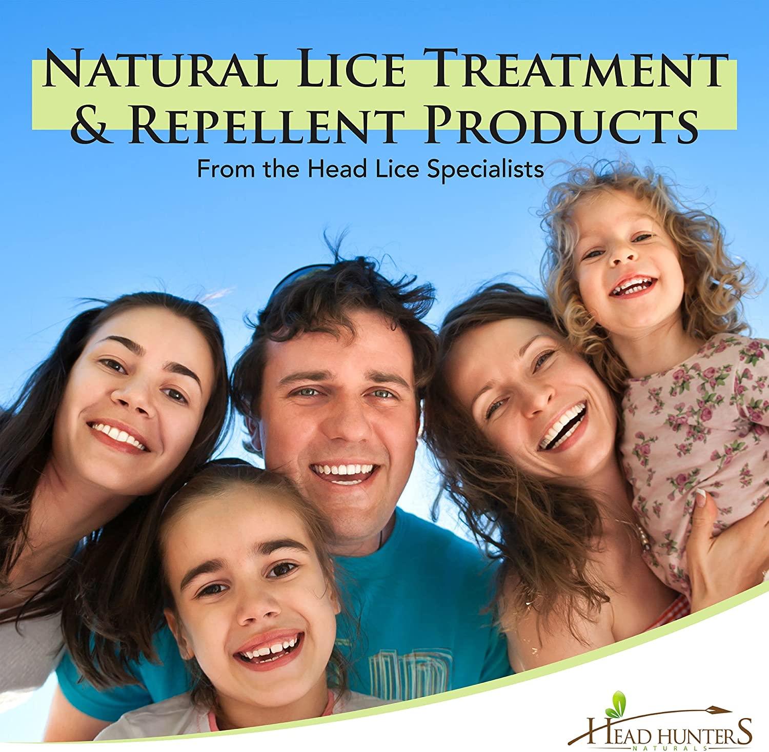 Head Hunters Wipe Out Natural Head Lice Treatment for Adults and