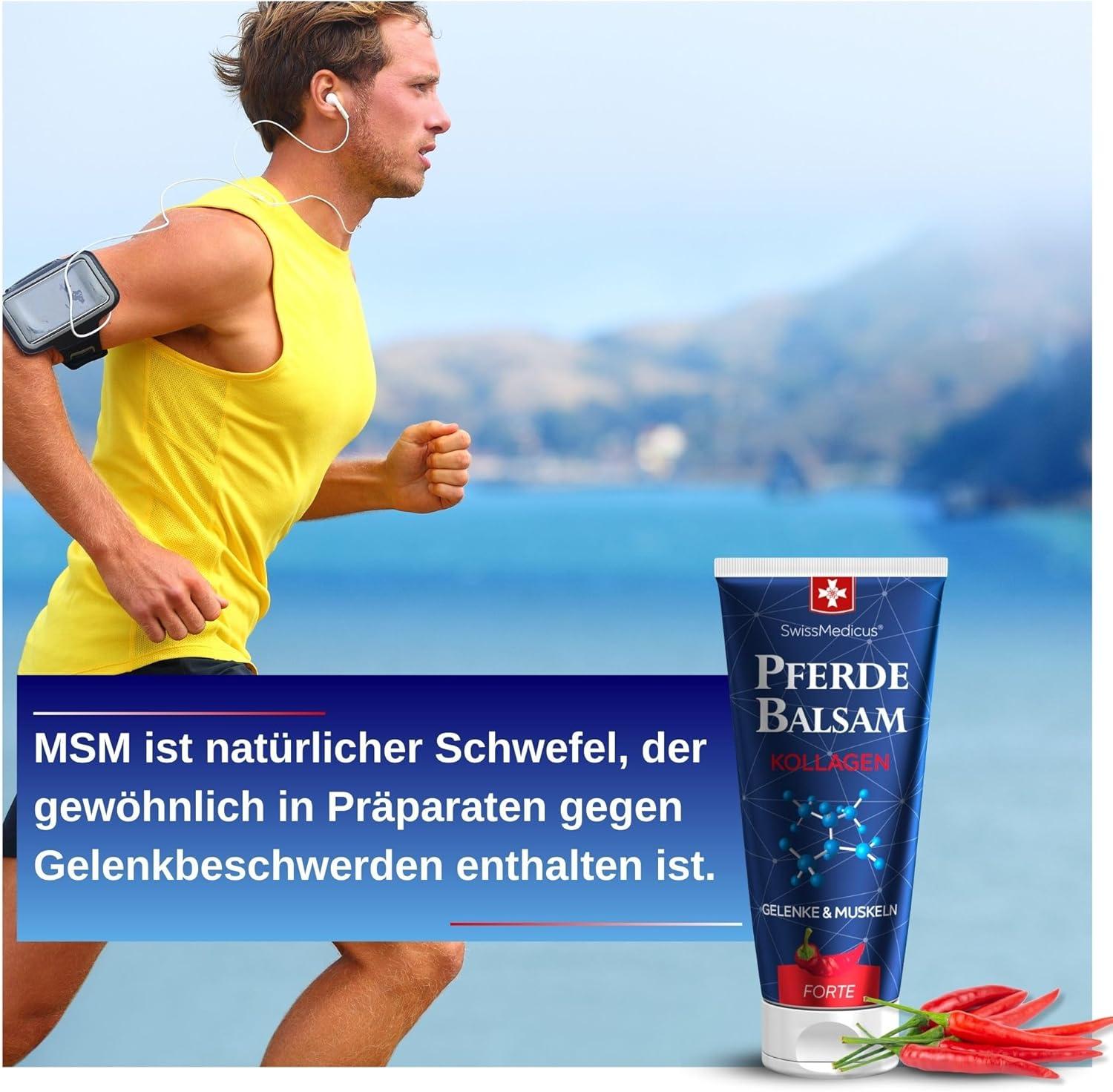 Horse Force Regenerating Gel - 40ml Balsam For Muscles & Joints