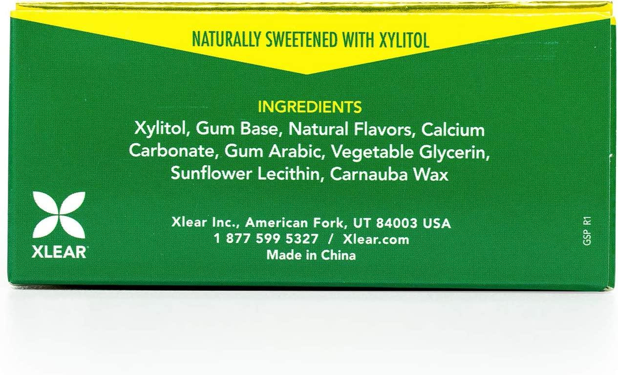 Spry Fresh Natural Xylitol Chewing Gum Dental Defense System Aspartame