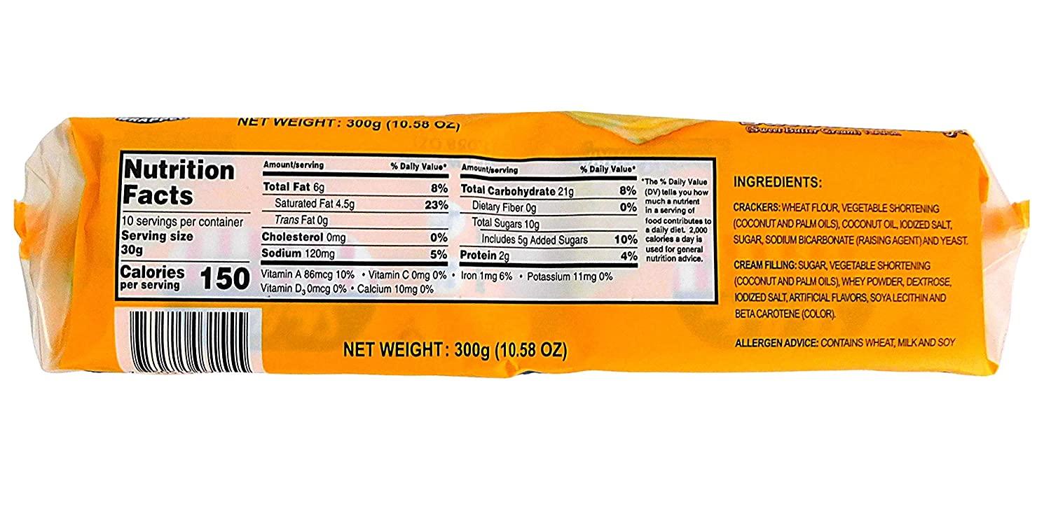 M.Y. San SkyFlakes Cracker Sandwich Assorted Flavors Assorted 10.58