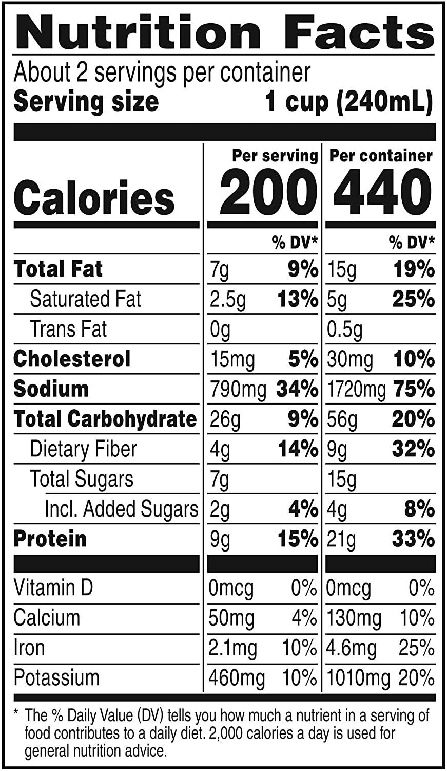 Campbell's Chunky Soup, Chili Mac, 18.8 Ounce Can (Pack of 4)