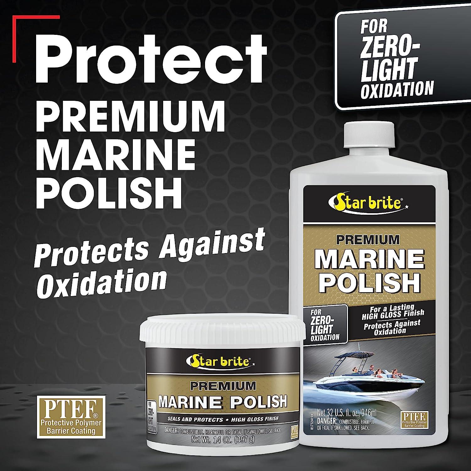 STAR BRITE Premium Marine Polish Maximum UV Protection & High Gloss