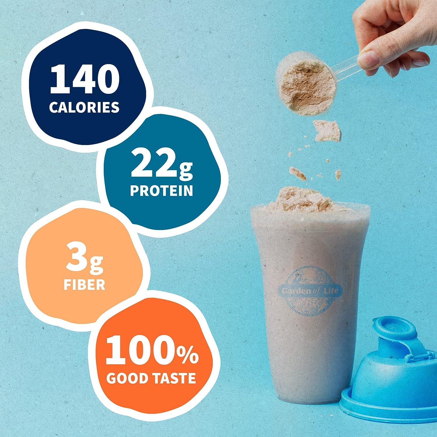 Organic Vegan Vanilla Chai Protein Powder Garden of Life 22g Complete