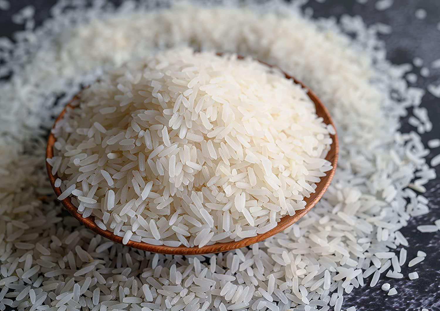 Organic White Jasmine Rice, 4 Pounds NonGMO, LongGrain Rice Variety, Raw, Vegan, Kosher, Bulk