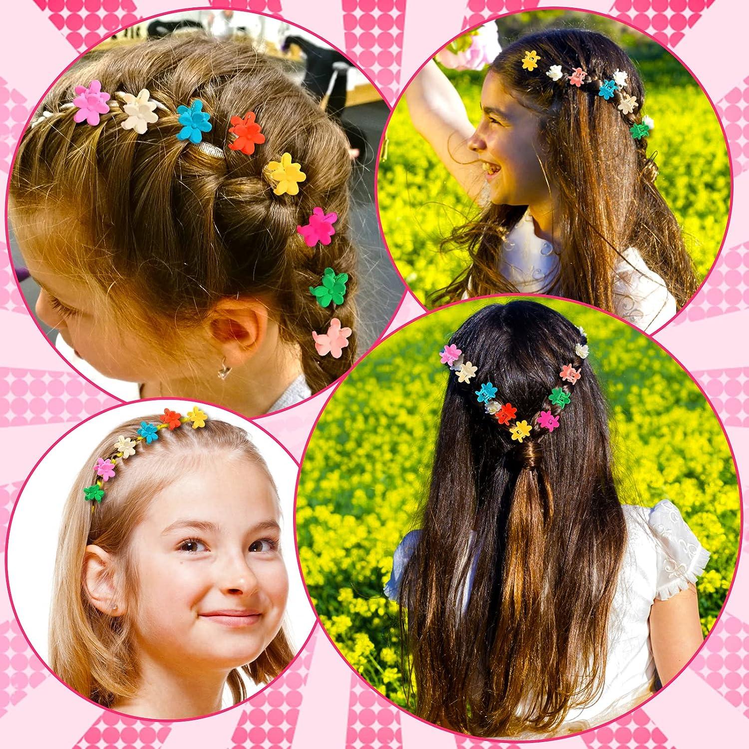 TSV 100Pcs Mini Butterfly Hair Clips, Assorted Color Philippines | Ubuy