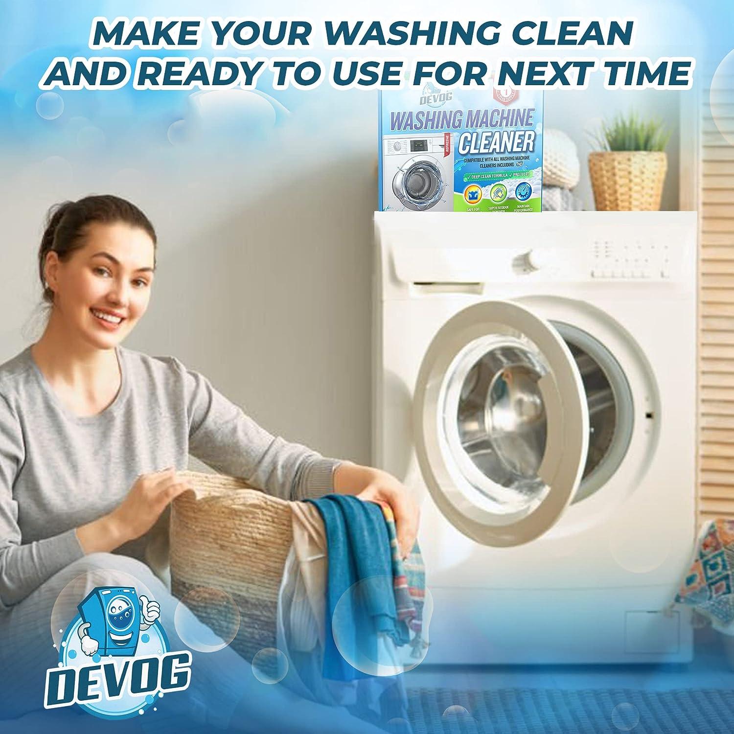DEVOG Washing Machine Cleaner, 24 pcs Washer Machine Cleaner with