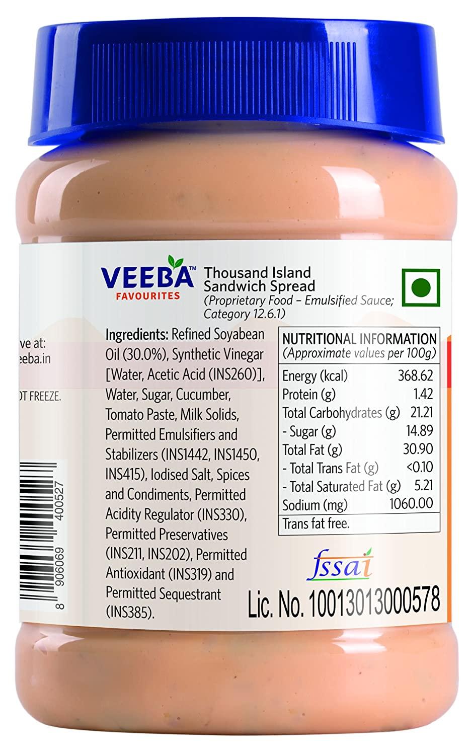 Veeba Thousand Island Sandwich Spread 280g