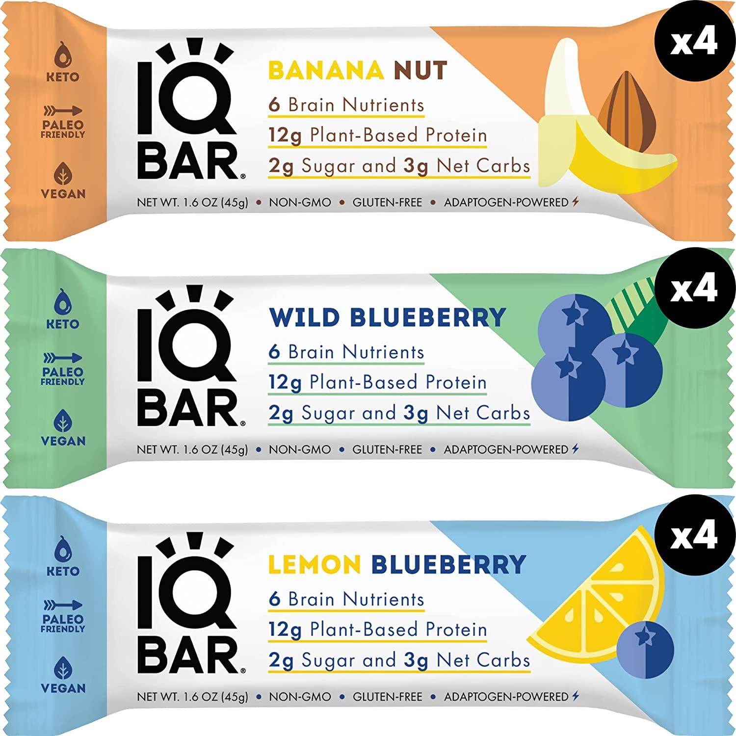 Fruit Variety Pack  Plant Based Protein Bars