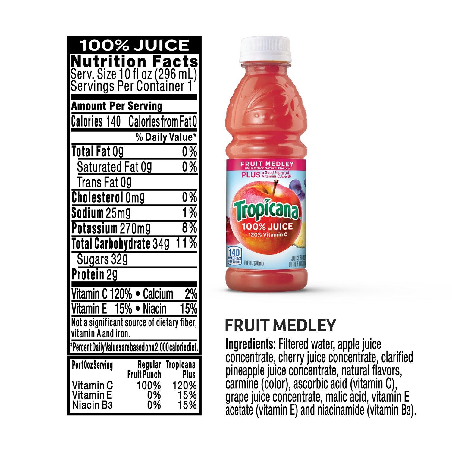 Tropicana 100 Juice 3 Flavor Classic