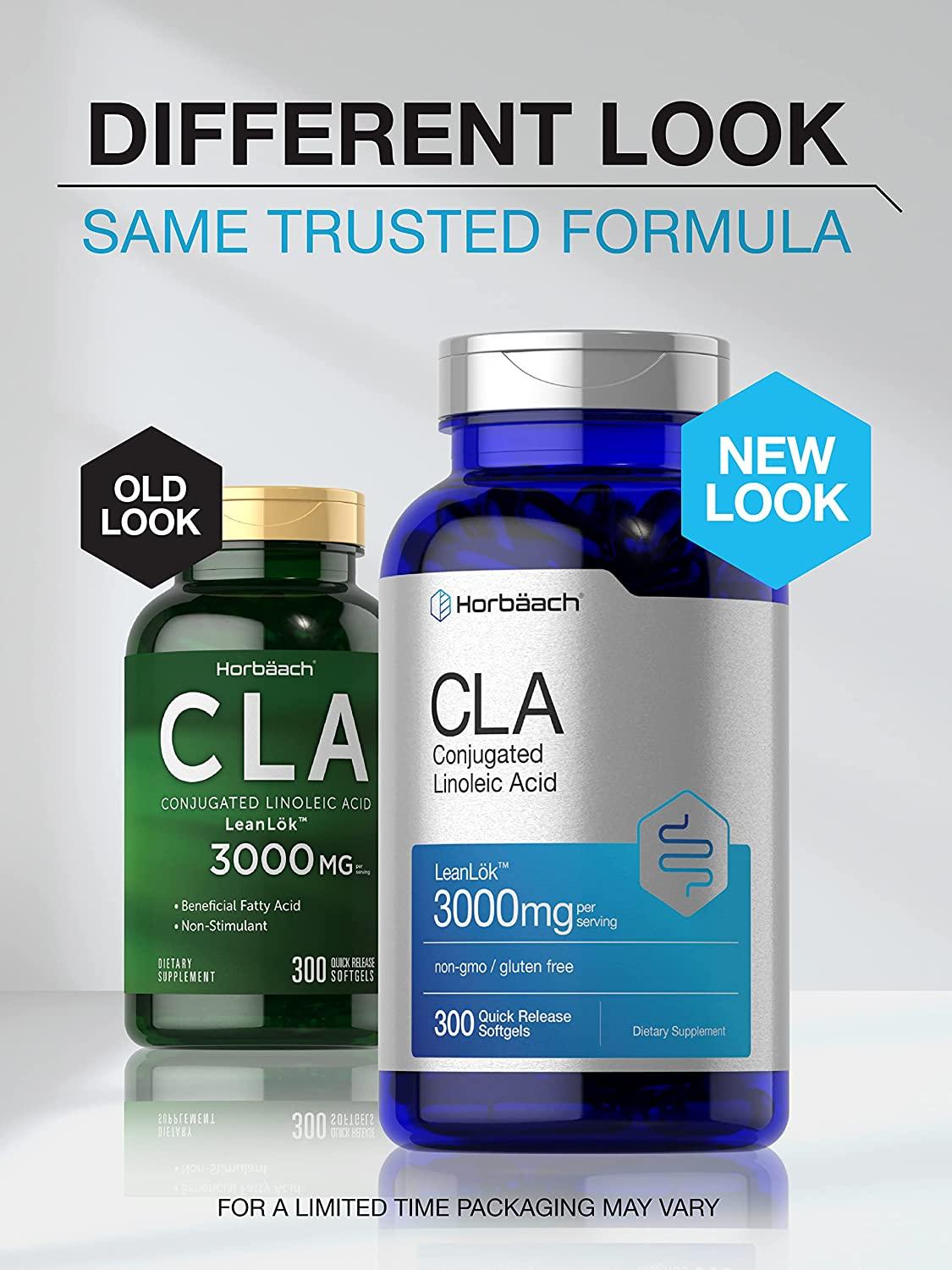 CLA 3000mg Softgel Pills Maximum Potency Conjugated Linoleic Acid