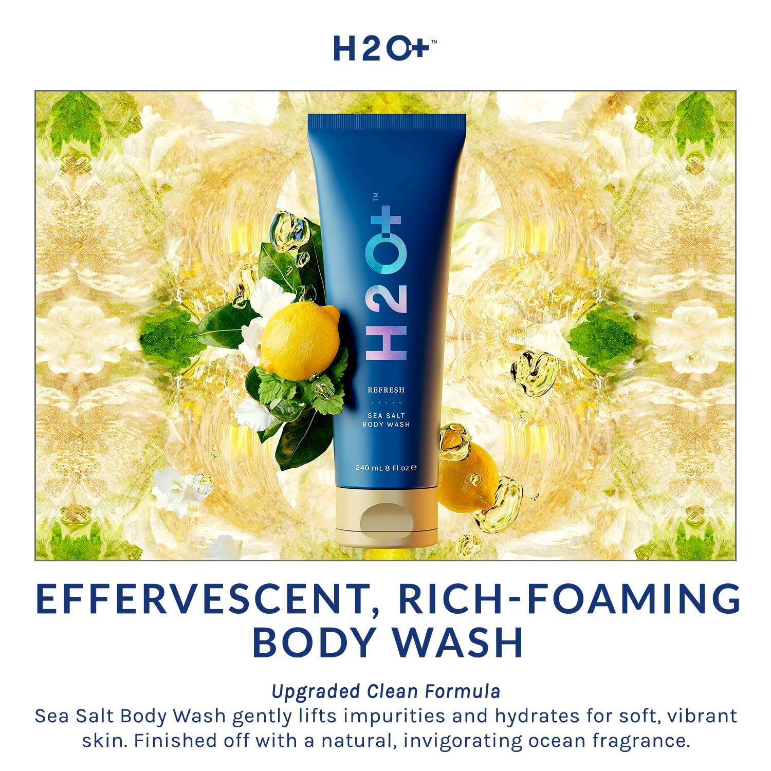 Sea Salt Body Wash by H2O+ Cleanses and Refreshes with an Oceanside