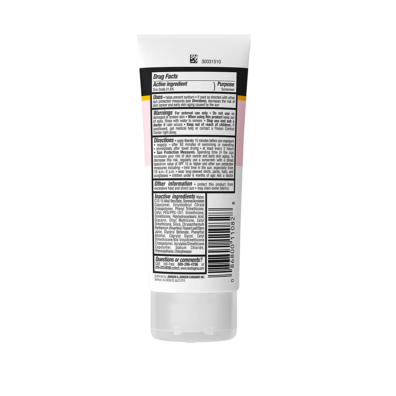Neutrogena Pure & Free Baby Mineral Sunscreen Lotion with Broad