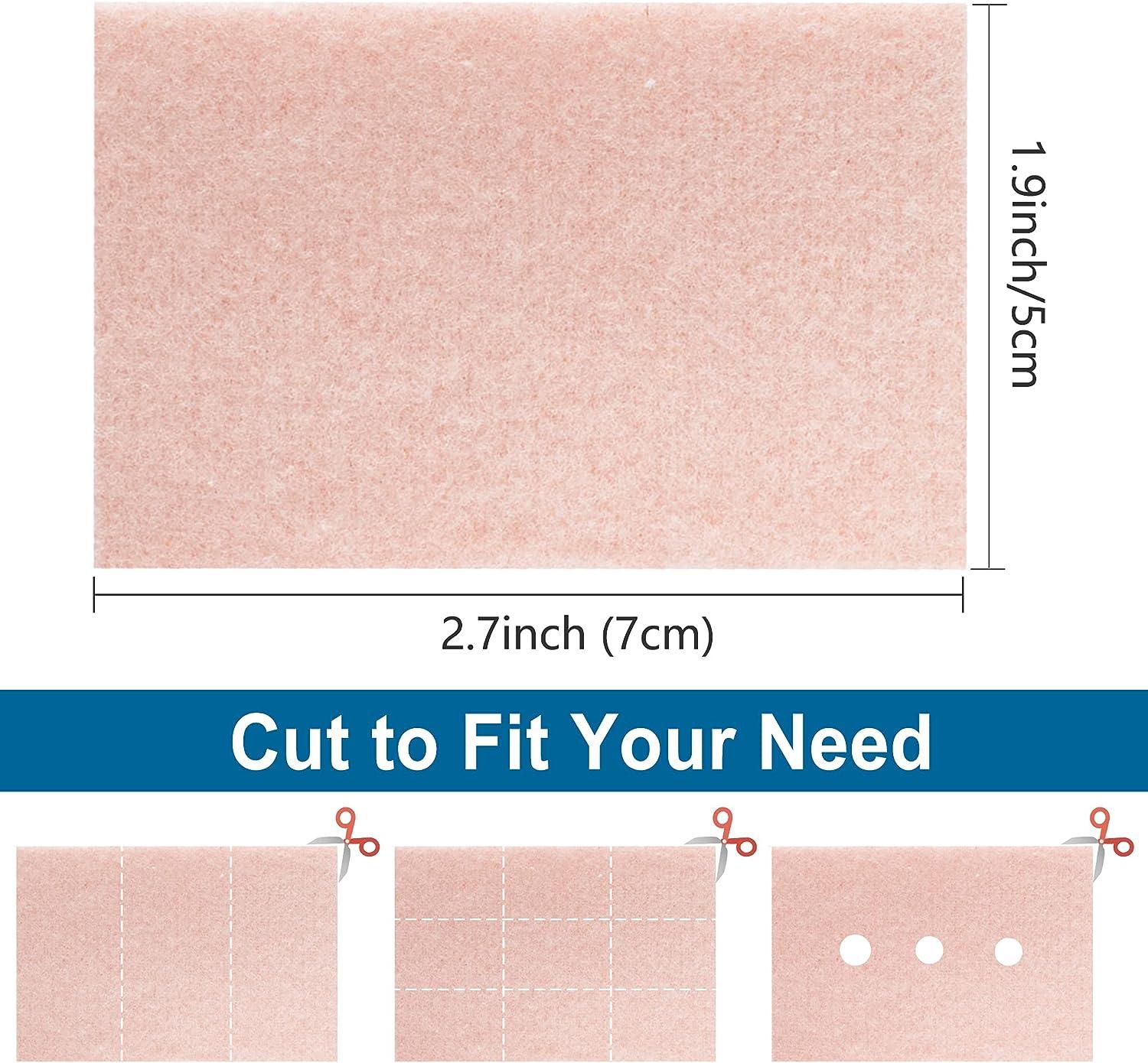 JKcare Moleskin for Feet, SelfAdhesive Moleskin blisters Protection