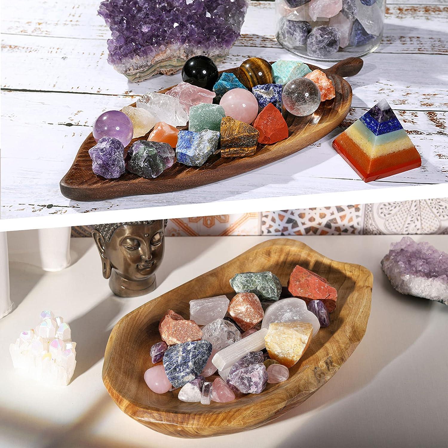 Top Plaza Bulk Amethyst Healing Crystals Rough Stones - Large 1