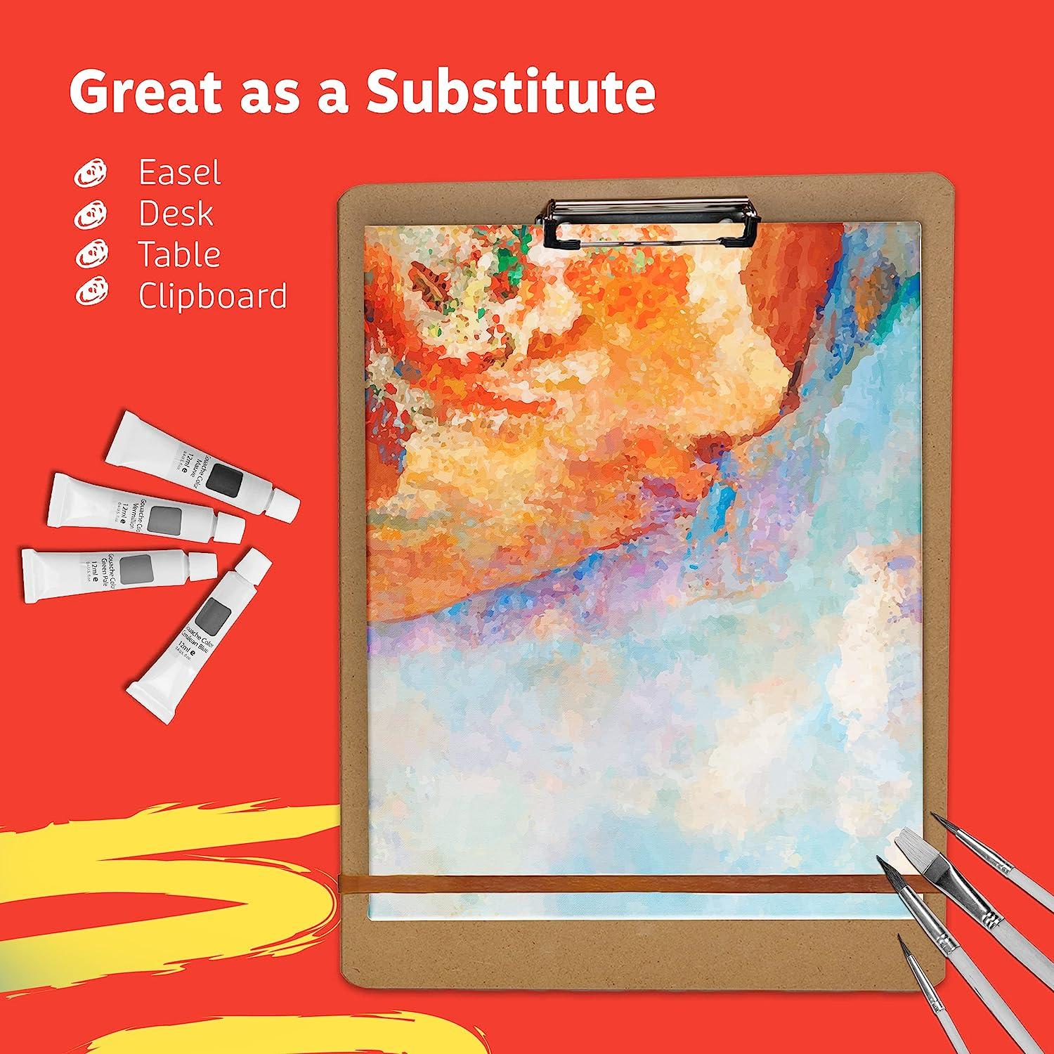 Artlicious 13x17 Drawing Board - Portable Sketch Board With Handle For Artists & Students