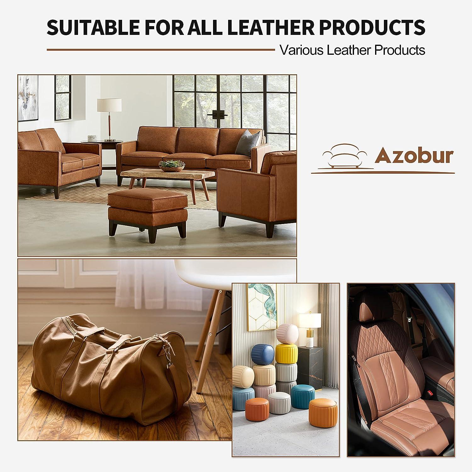 Azobur Leather Repair Tape Patch Leather Adhesive for Sofas Car