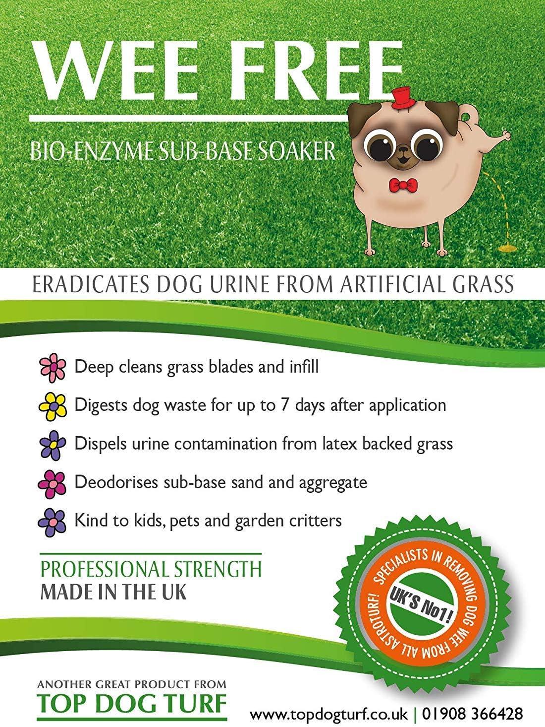 WEE FREE 1 Ltr Artificial Grass Cleaner and Pet Odour Eliminator for
