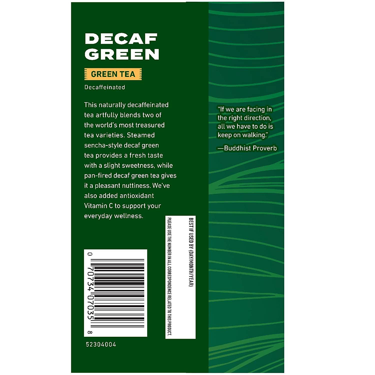 Celestial Seasonings Green & White Tea Decaf 20 Count Herbal Blend