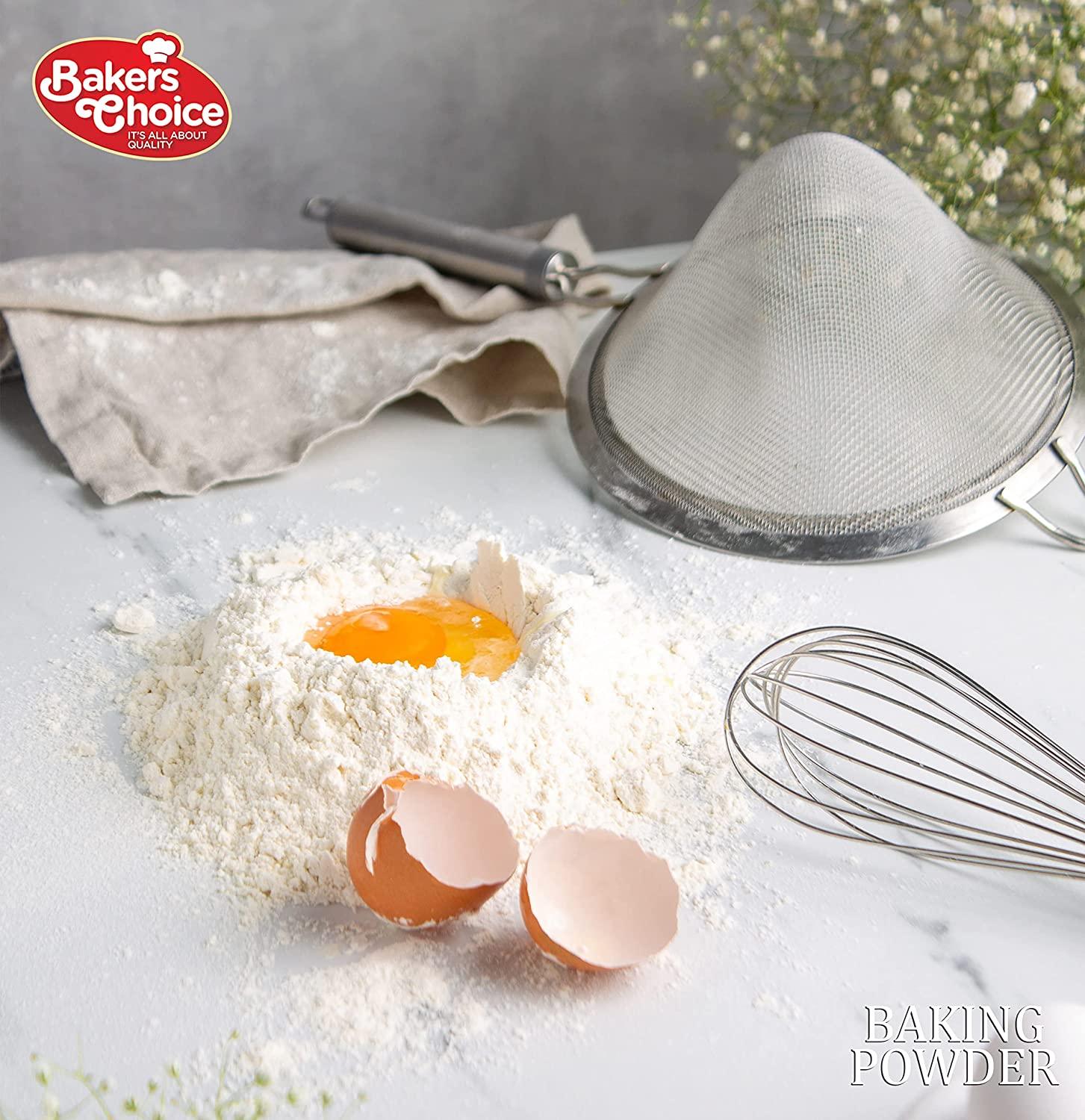 Double Acting Baking Powder, 8 oz. Aluminum Free Baking Powder, Premium Grade, Vegan