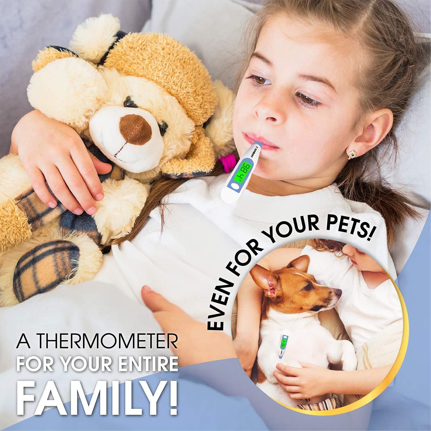 10 Second Fast Reading Thermometer for Adults, Baby, Digital Oral