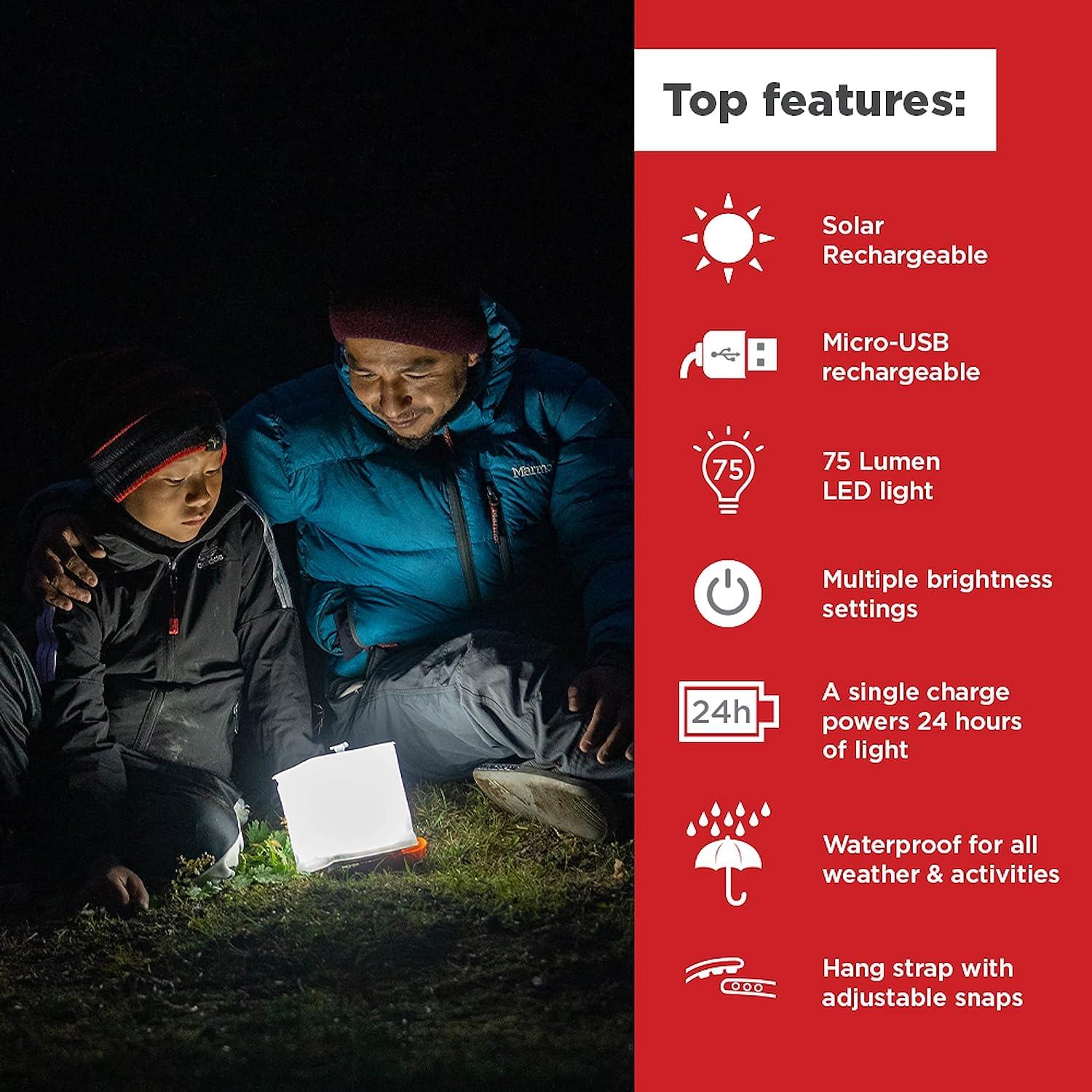LuminAID PackLite Nova USB Solar Inflatable Waterproof Light LuminAID PackLite Nova USB Solar Inflatable Waterproof Light