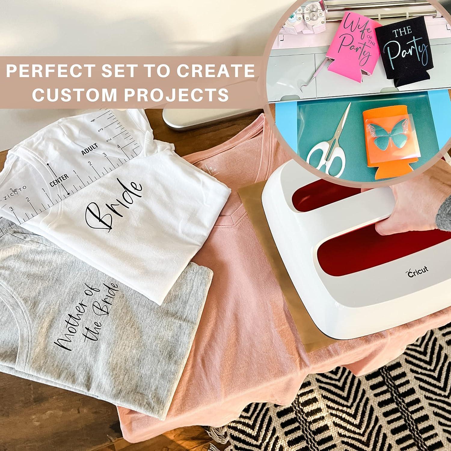 The Ultimate Heat Press Accessories Bundle for Cricut Easy Press - The  Perfect Heat Transfer Mat and Vinyl Bundle for Beginners or Skilled  Crafters - Create Amazing HTV Projects Effortlessly
