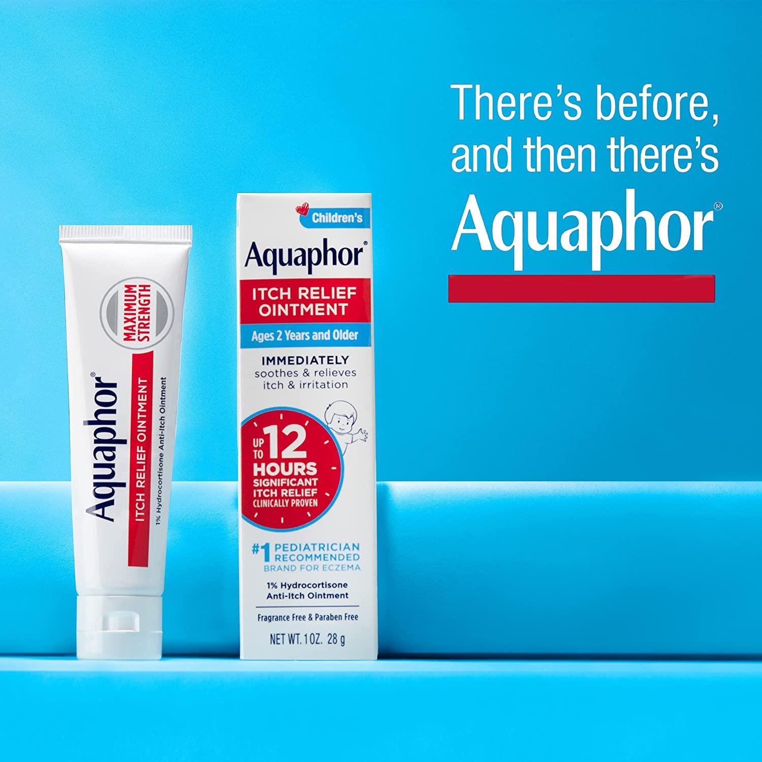 Aquaphor Children's Itch Relief Ointment, 1 Hydrocortisone AntiItch