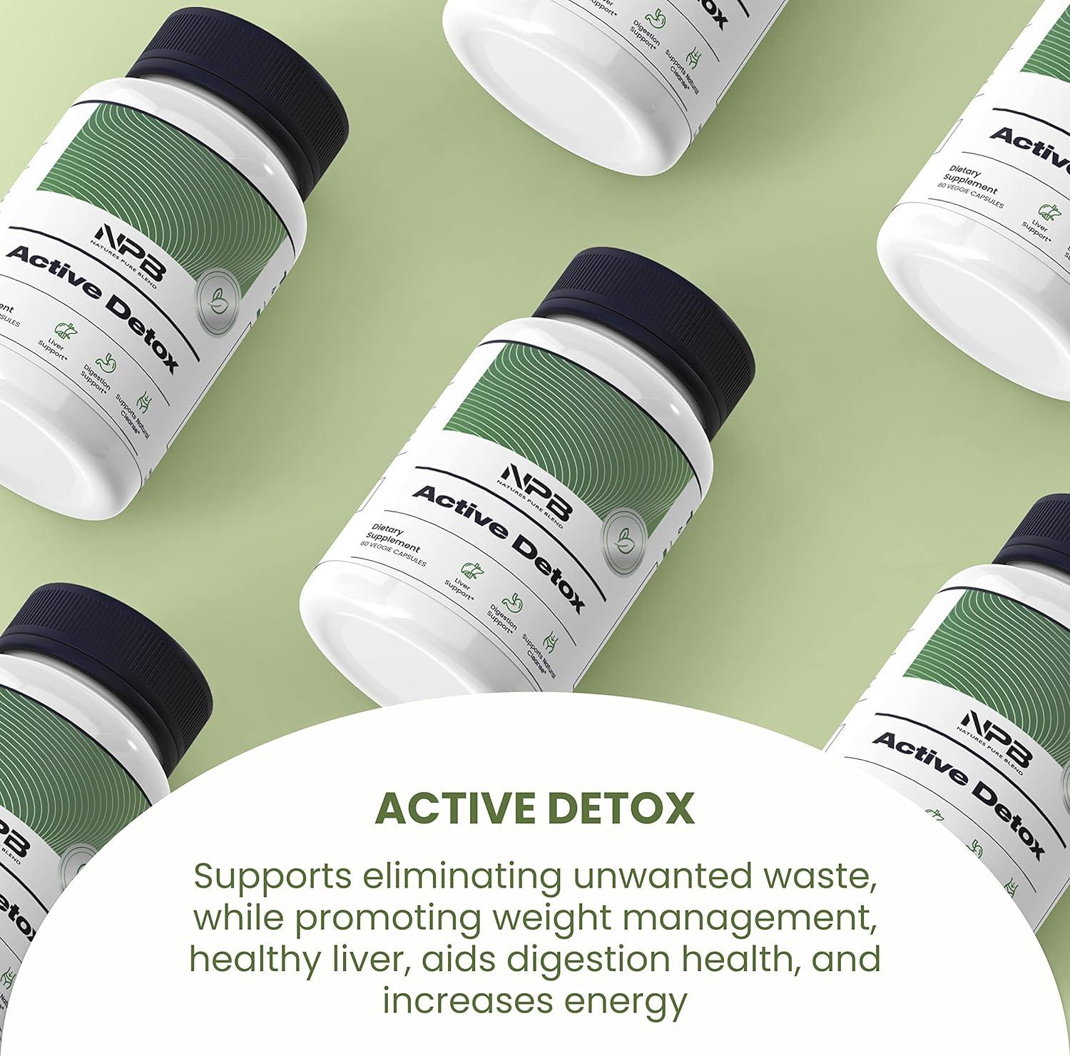 Nature's Pure Blend Active Detox Apple Cider Vinegar (The Mother