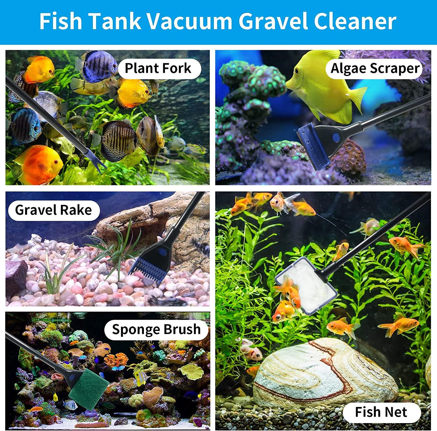Fish Tank Cleaning Tools, Aquarium Cleaning Kit, Betta Fish Tank