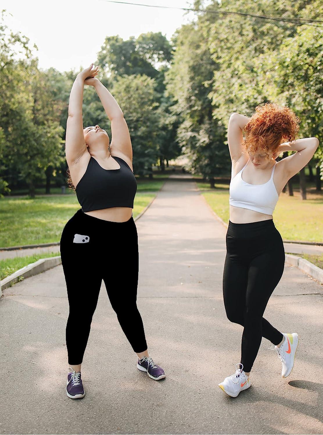 Women High Waist Tummy Yoga Pants Stretchy Fitness Training