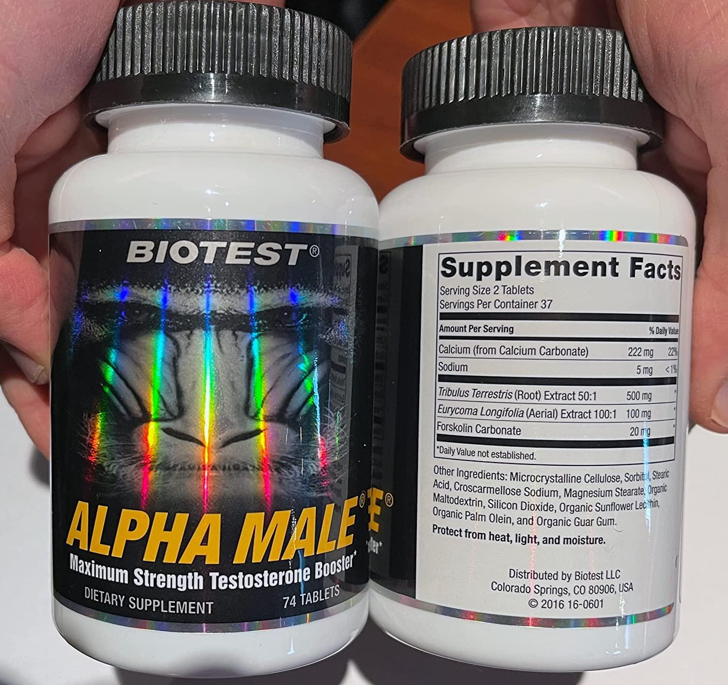 Biotest Alpha Male Potent Malaysian Longifolia & Bulgarian