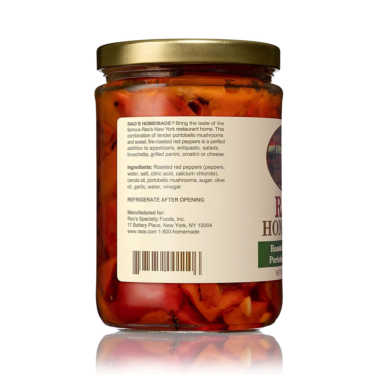 Raos Pepper Roasted and Mushroom Sauce 12 oz - Buy Online at [Your ...