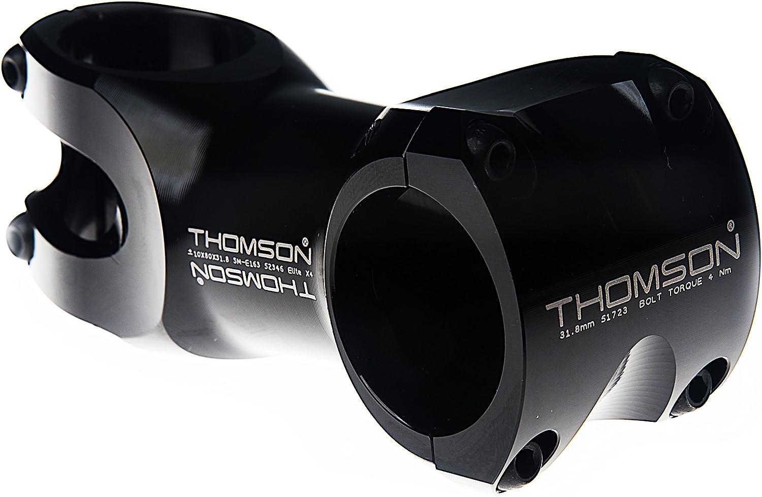 Thomson X4 Bike Stem - Silver/Black - 10 x 70mm | Lightweight