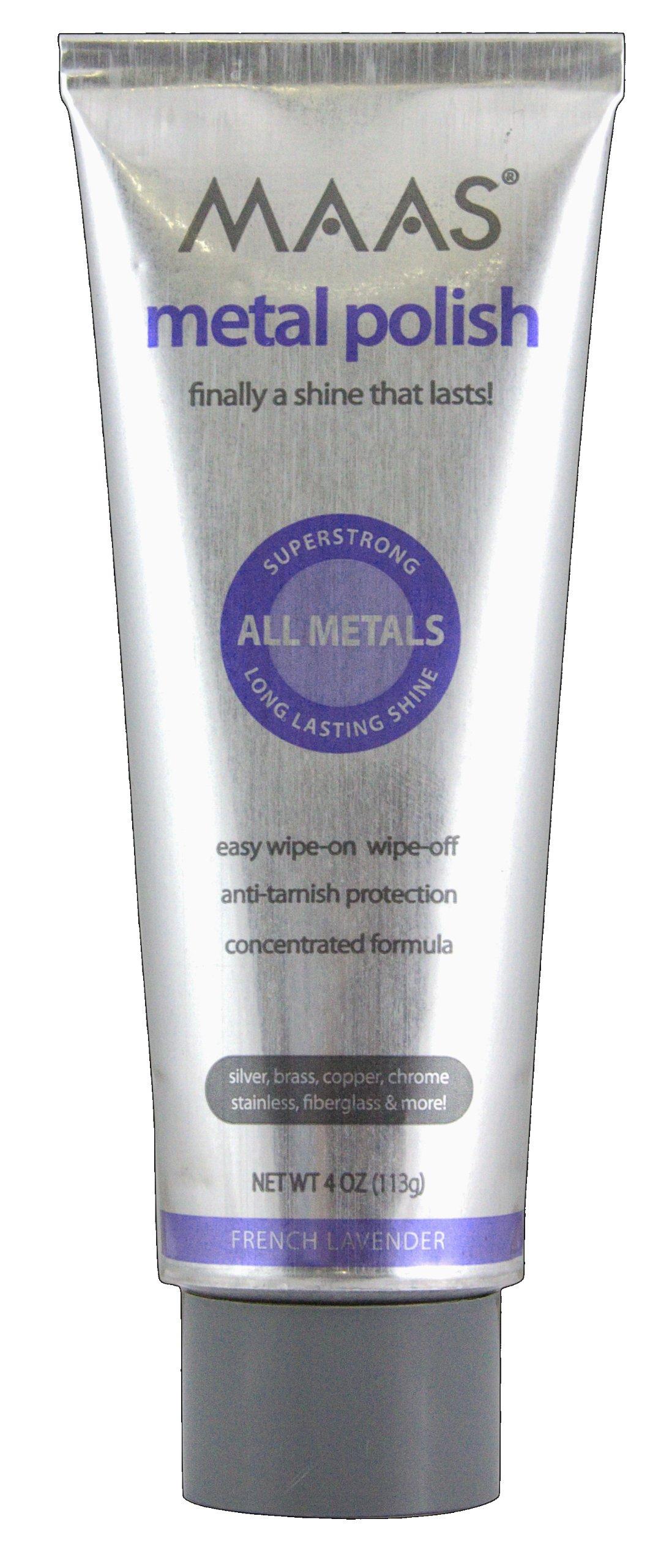 MAAS 91401 Metal Polish 4Ounce French Lavender 1 Pack