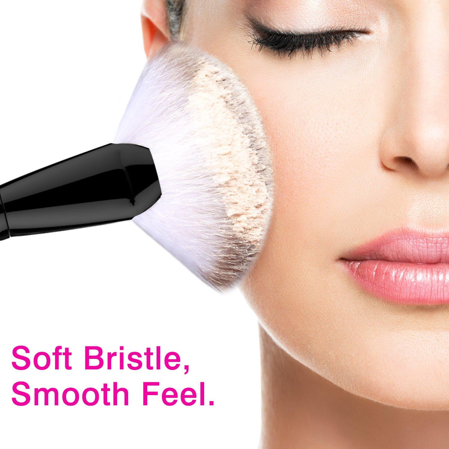 Fan Makeup Brush, Luxspire Professional Highlighting Make Up Brush