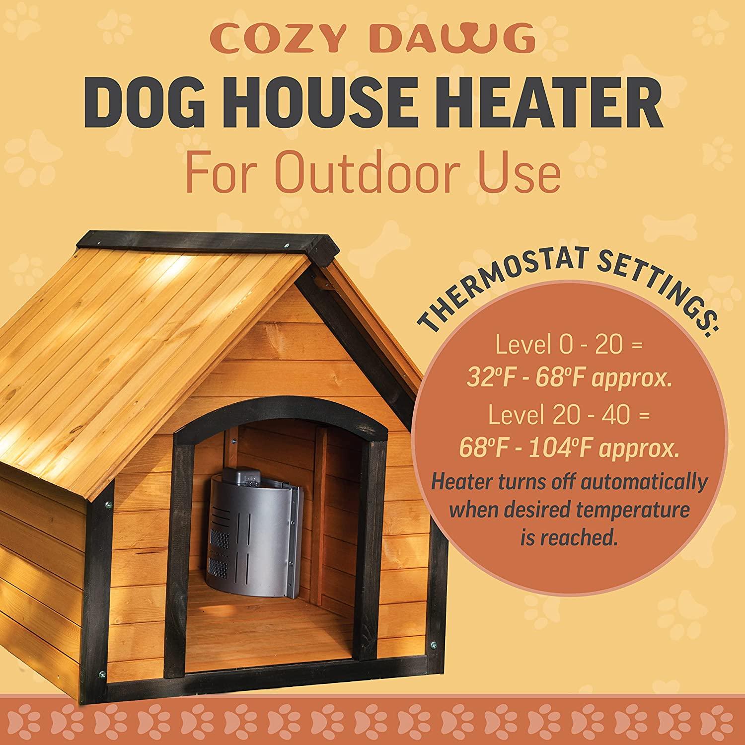 Heater box shop for dog house
