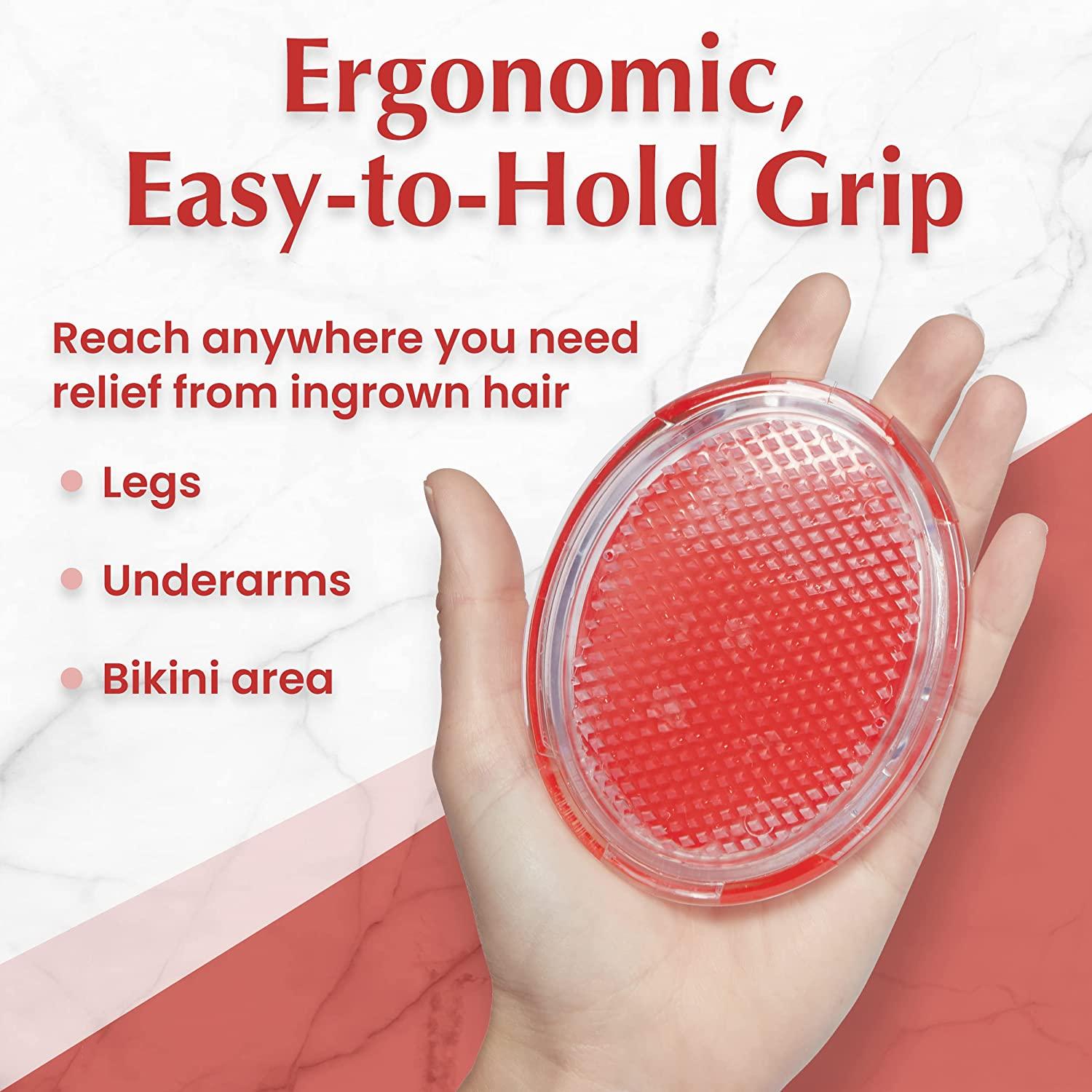 Exfoliating Brush Body Brush Ingrown Hair and Razor Bump Treatment Eliminate Shaving